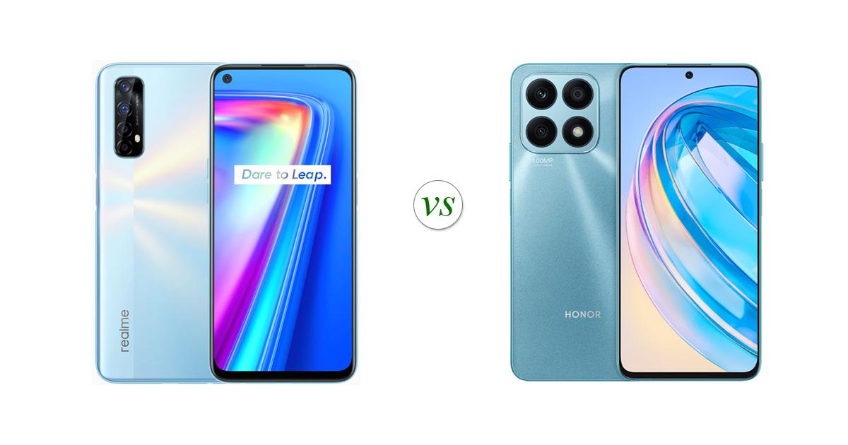 realme 7 vs HONOR X8a: Side by Side Specs Comparison