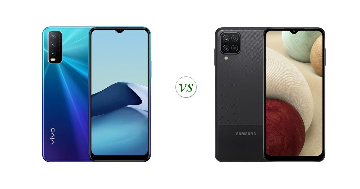 samsung a12 vs vivo y20i