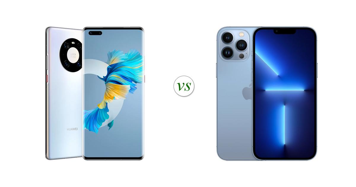 iphone 13 pro max vs huawei mate 40 pro