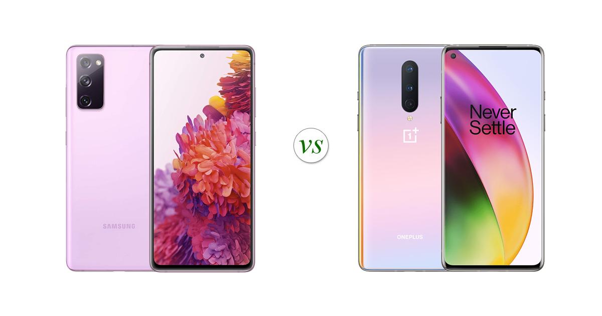 oneplus 8 pro vs samsung s20 fe 5g