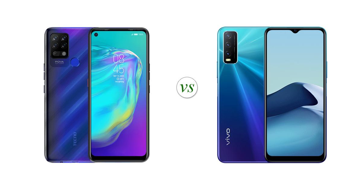 TECNO POVA vs vivo Y20i: Side by Side Specs Comparison