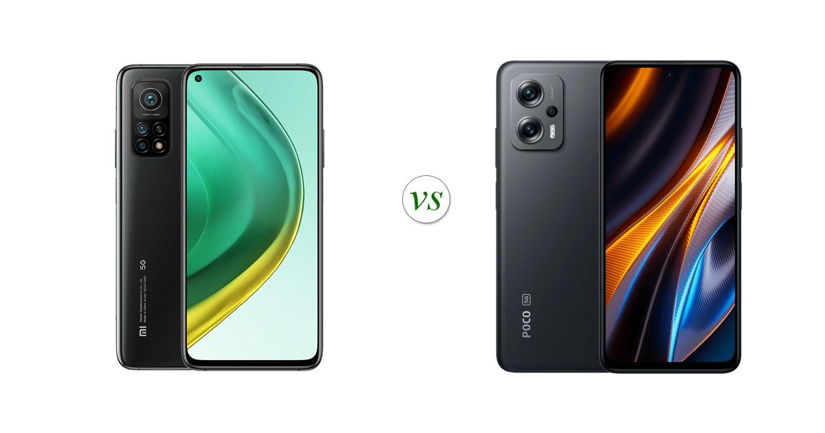 poco x4 gt vs mi 10t