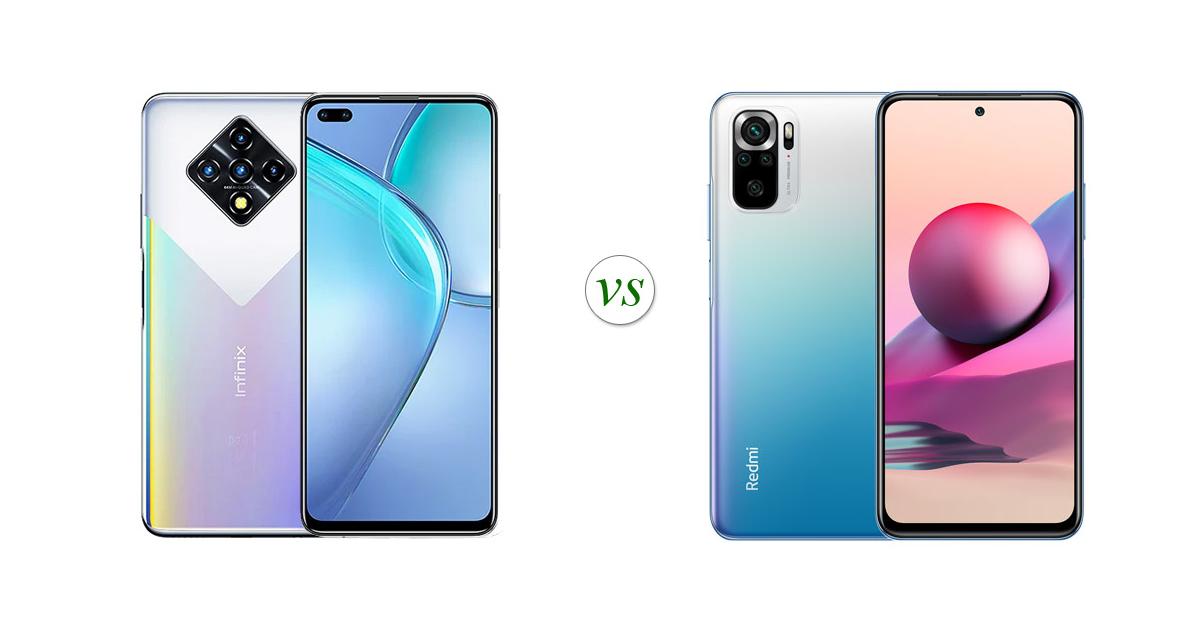 infinix zero 8 vs redmi note 10s