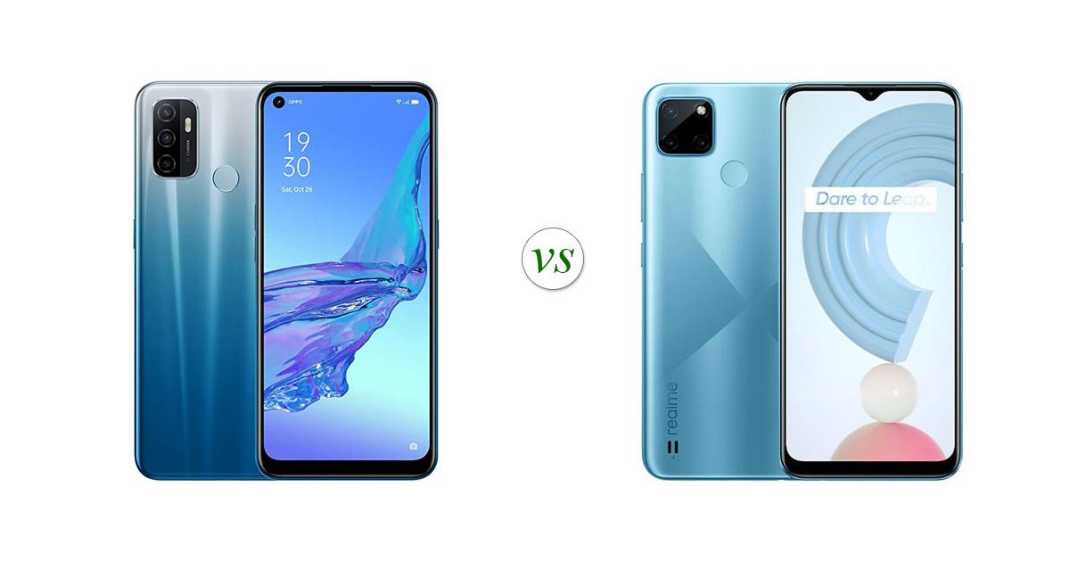 oppo a5 2020 vs realme c21y