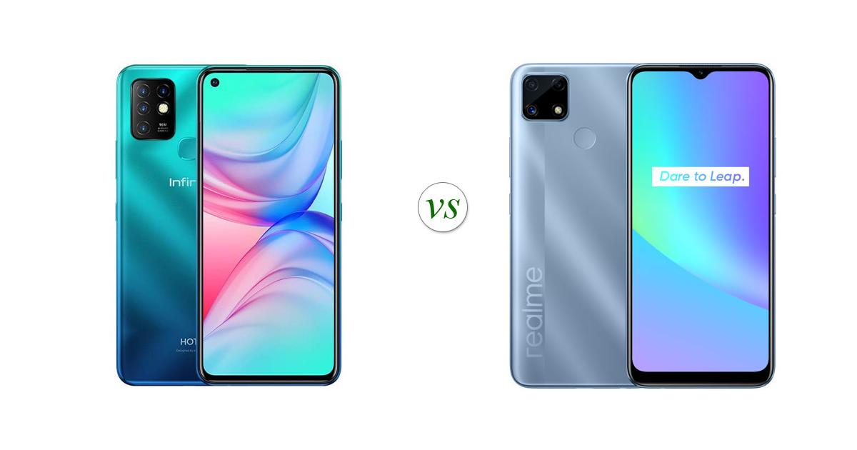 infinix hot 10 vs realme c25