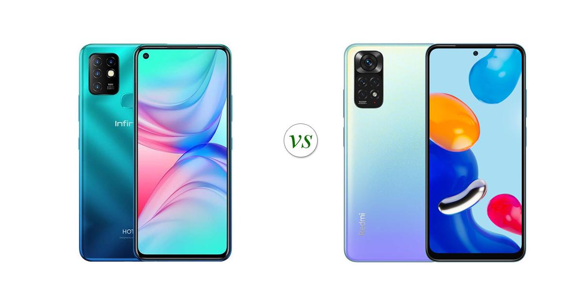 redmi note 10 vs infinix hot 11s