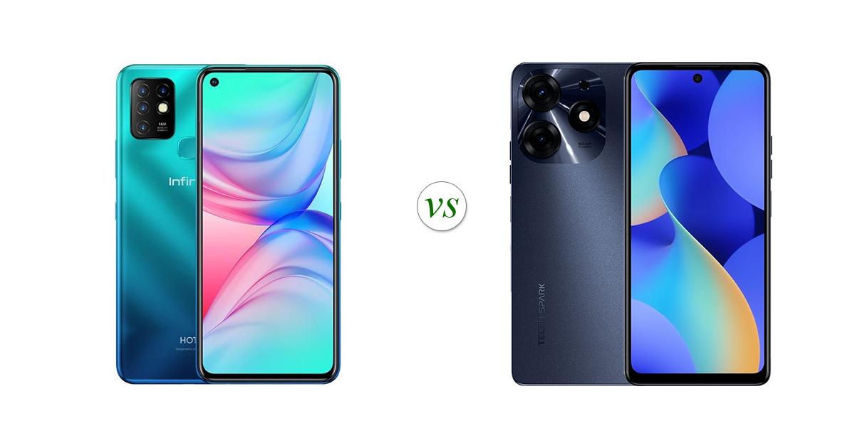 tecno spark 8c vs infinix hot 10 lite