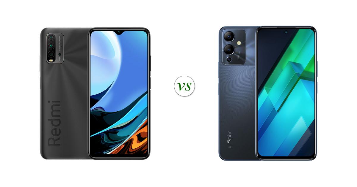 infinix hot 12 vs redmi 9t