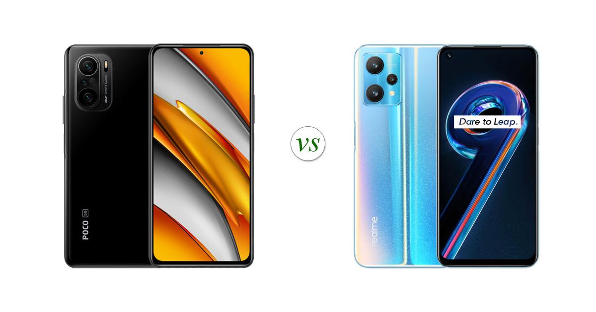 realme 9 pro 5g vs poco f3