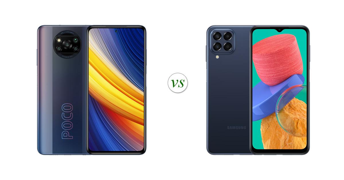 m33 vs poco x3 pro