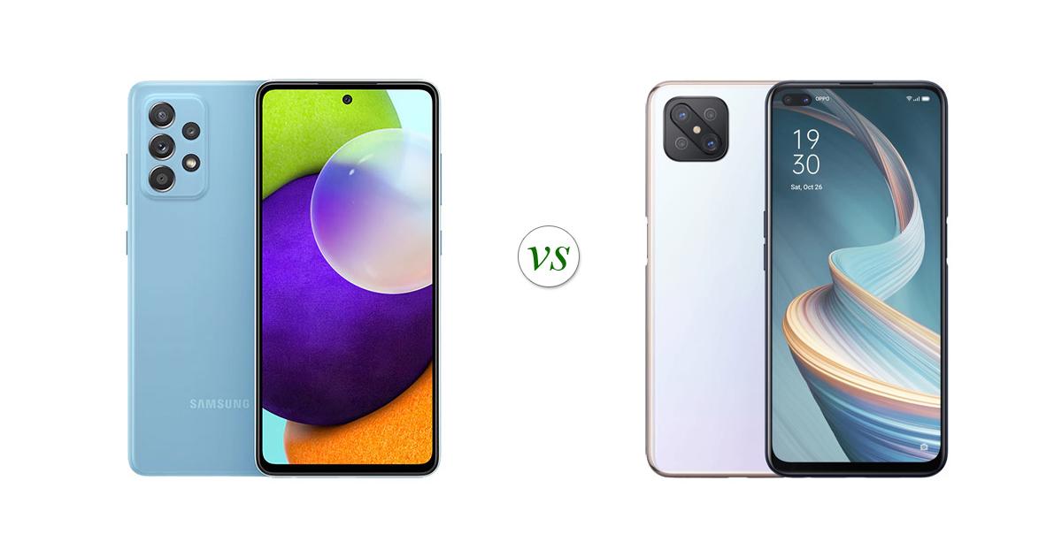 oppo reno4 z vs samsung a51