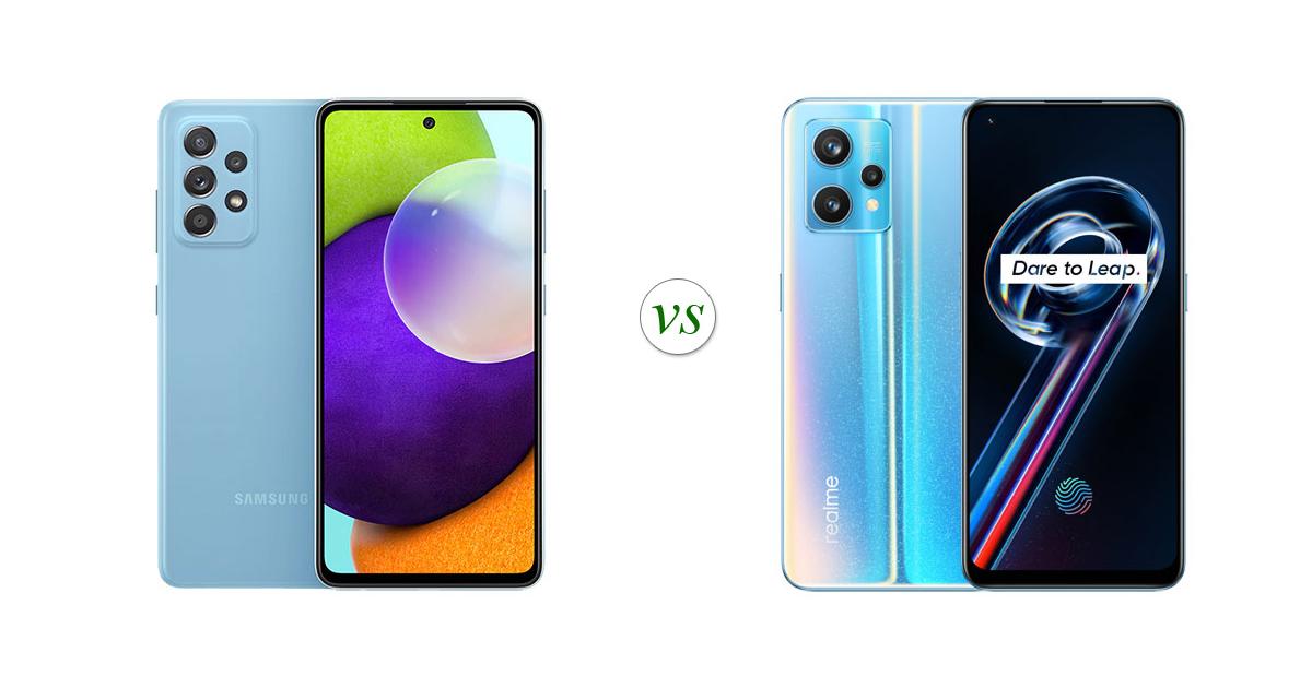 samsung m52 5g vs realme 9 pro plus