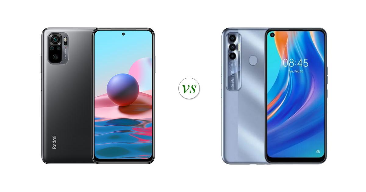 tecno spark 10 vs redmi note 7