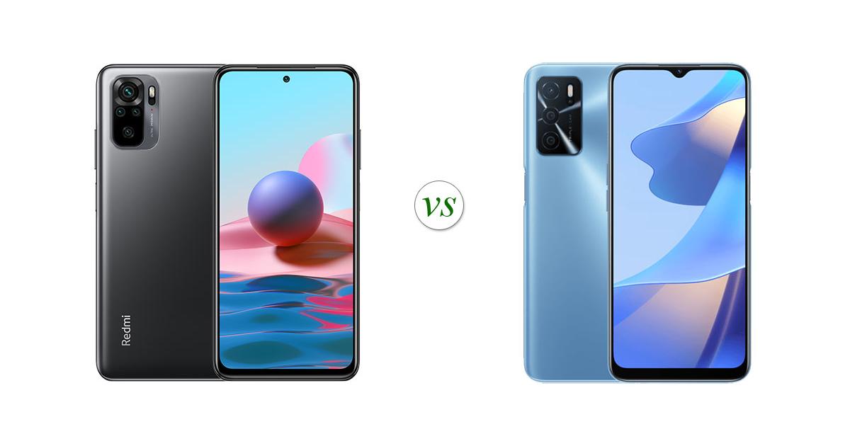 redmi note 10 vs oppo a16