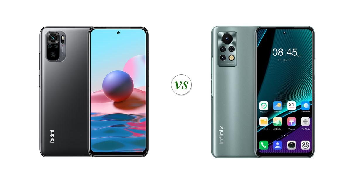 infinix note 11 nfc vs redmi note 10