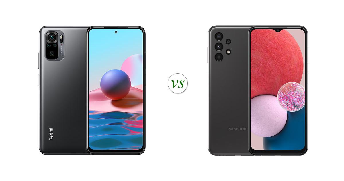 samsung galaxy a13 vs xiaomi redmi note 10 pro