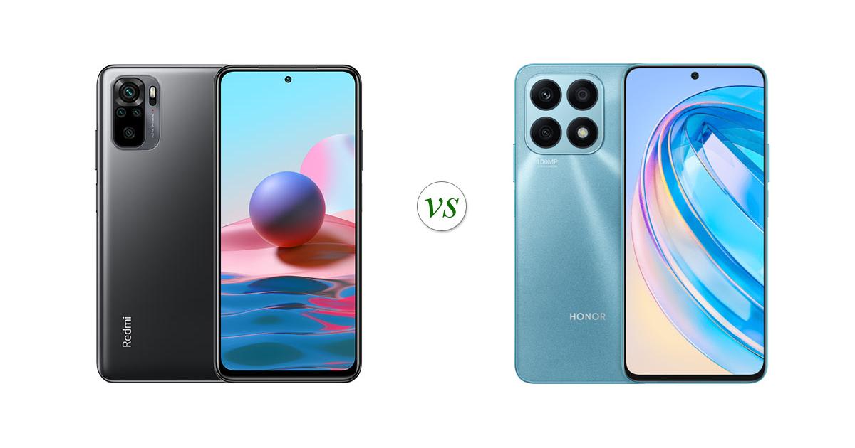 Xiaomi Redmi Note 10 vs HONOR X8a: Side by Side Specs Comparison