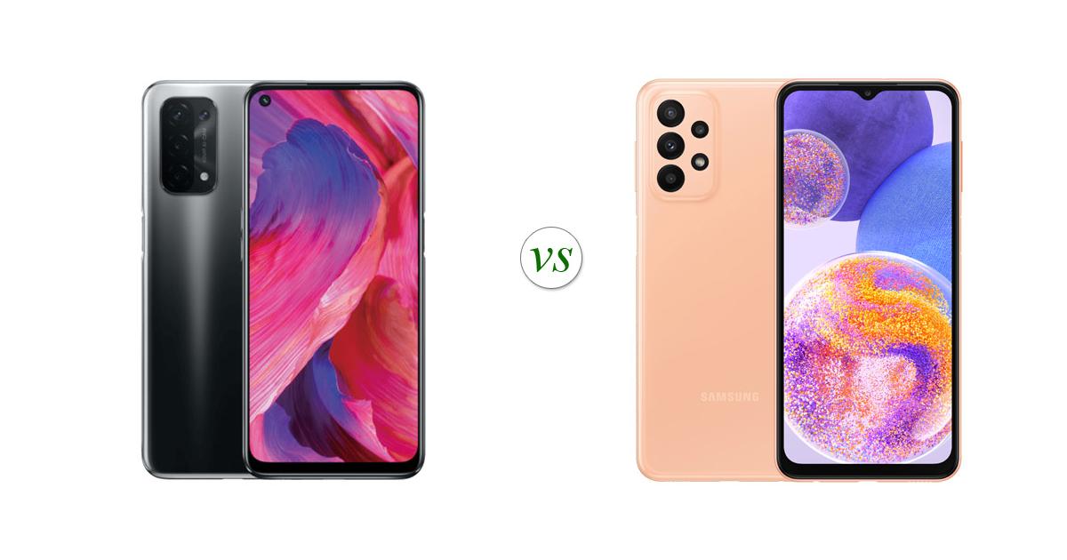 samsung a23 5g vs oppo a74 5g