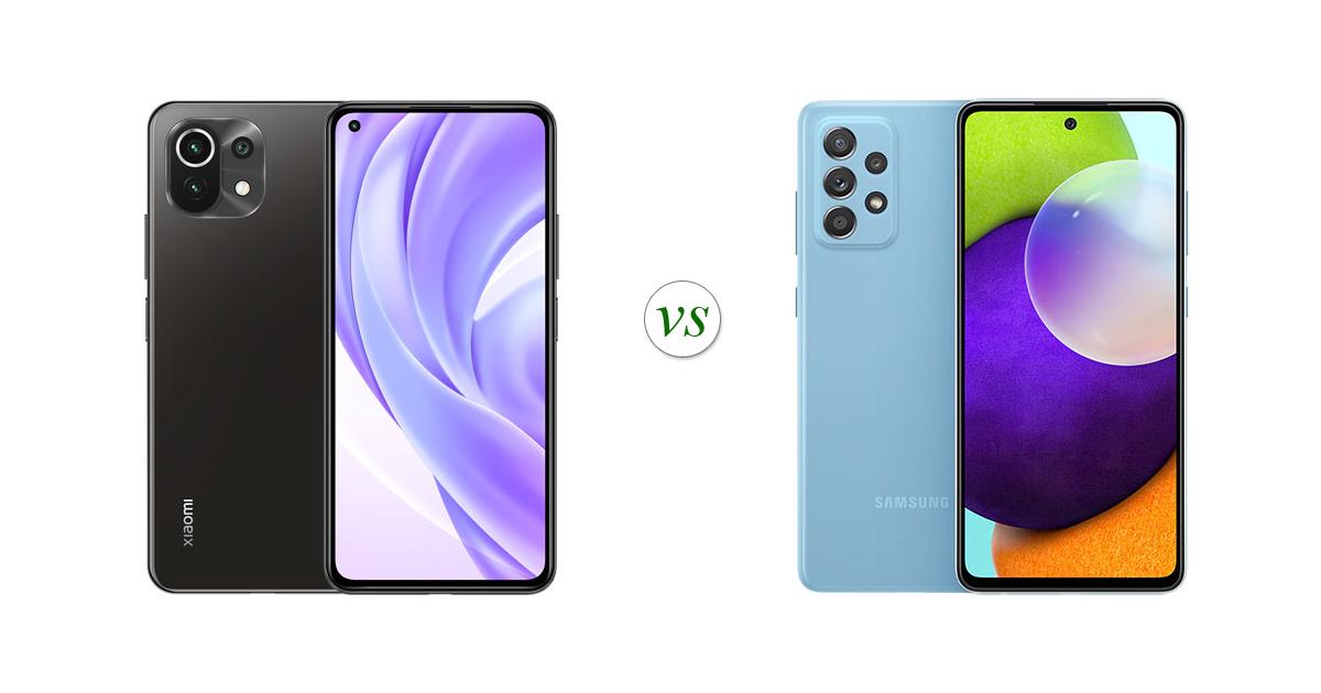 samsung a52s 5g vs xiaomi mi 11 lite 5g