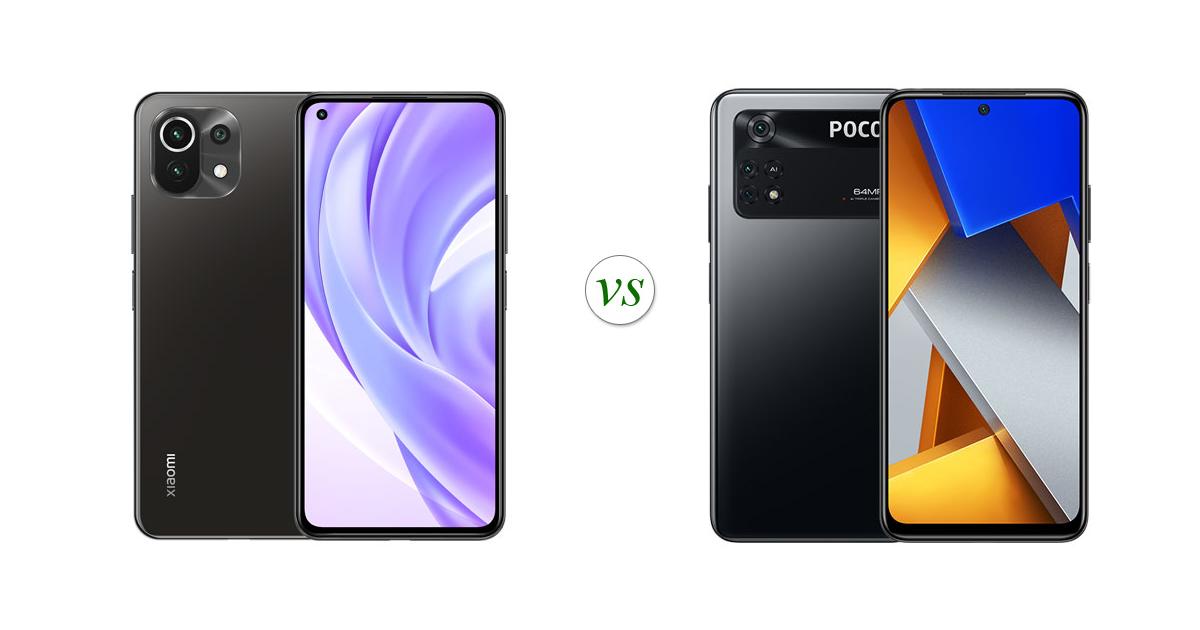 xiaomi mi 11 lite vs poco m4 pro