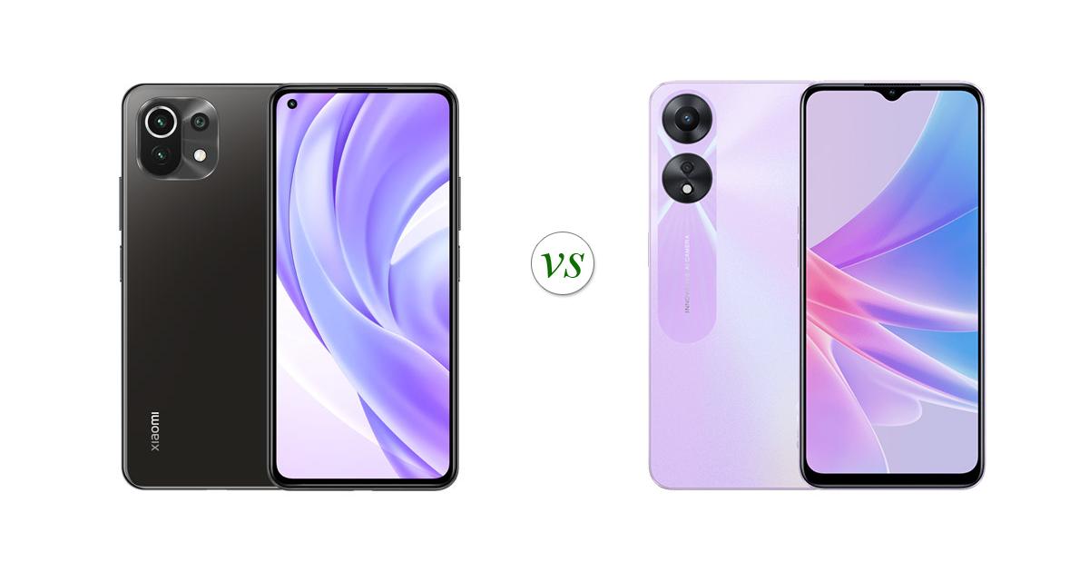 xiaomi 12 lite vs oppo a78