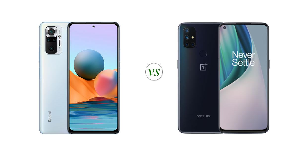 oneplus nord n20 5g vs redmi note 10 pro