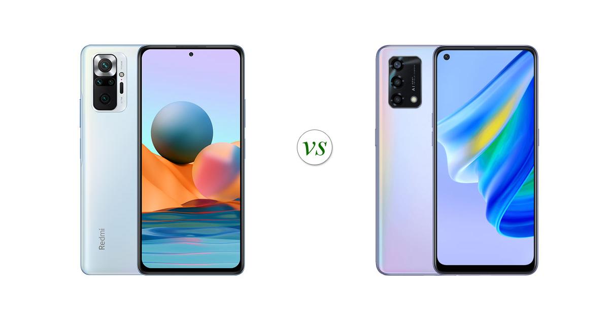 redmi note 10 pro vs oppo a95