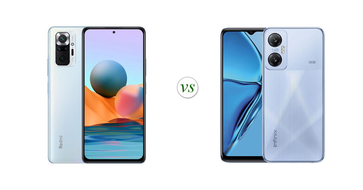 redmi note 10 pro vs infinix hot 20s