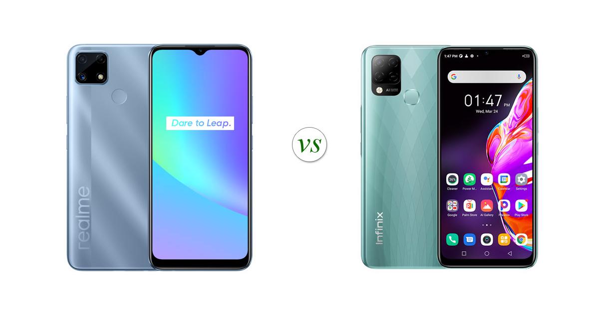 infinix hot 10 vs realme c25