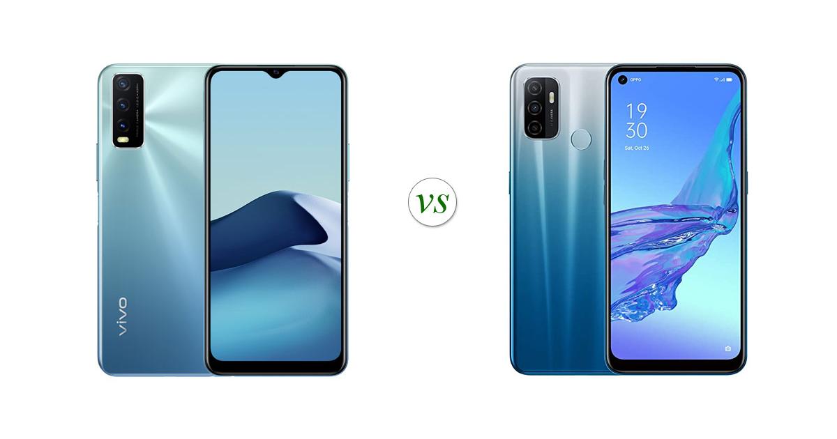 vivo y20s vs oppo a53