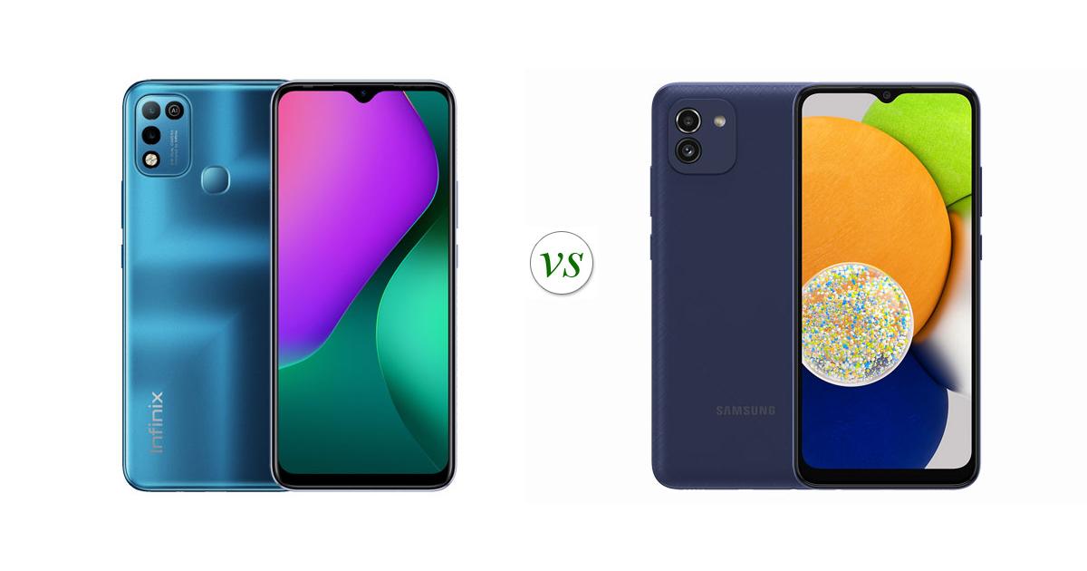 samsung a03s vs infinix hot 10 play