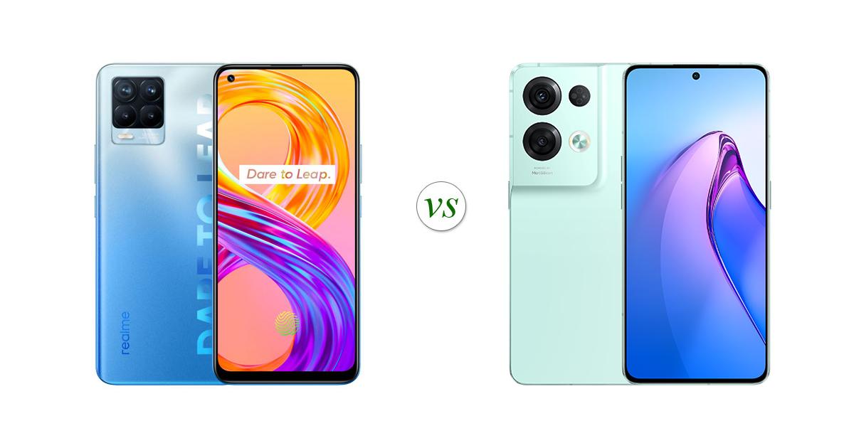 oppo reno 5 5g vs realme 8 pro