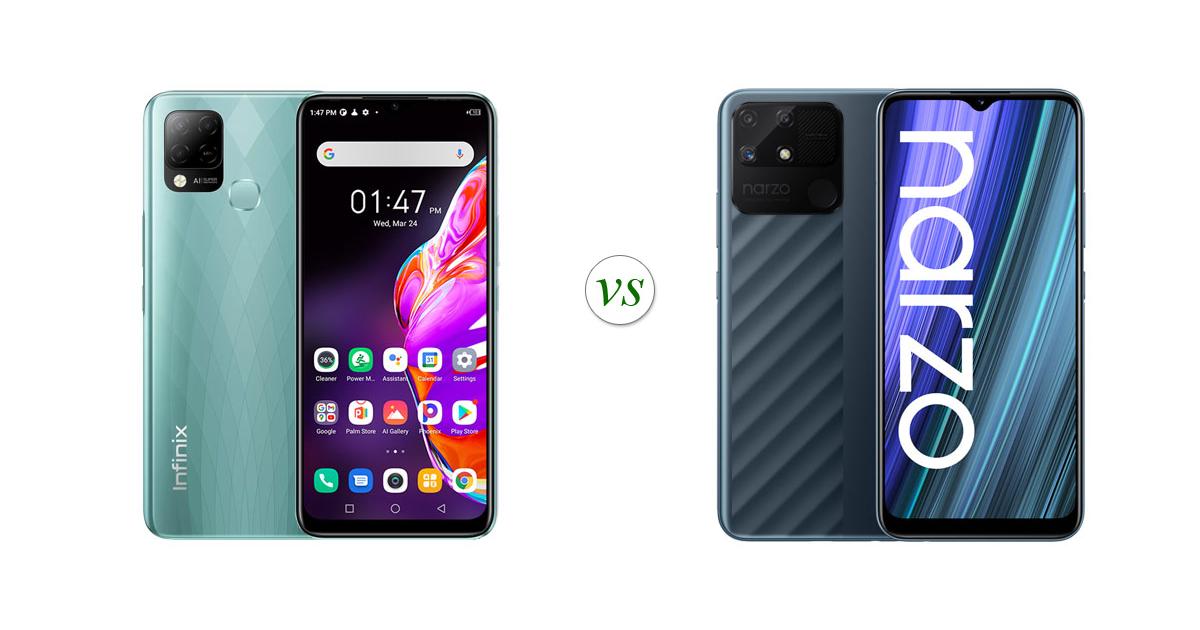 infinix hot 10s vs realme narzo 50i