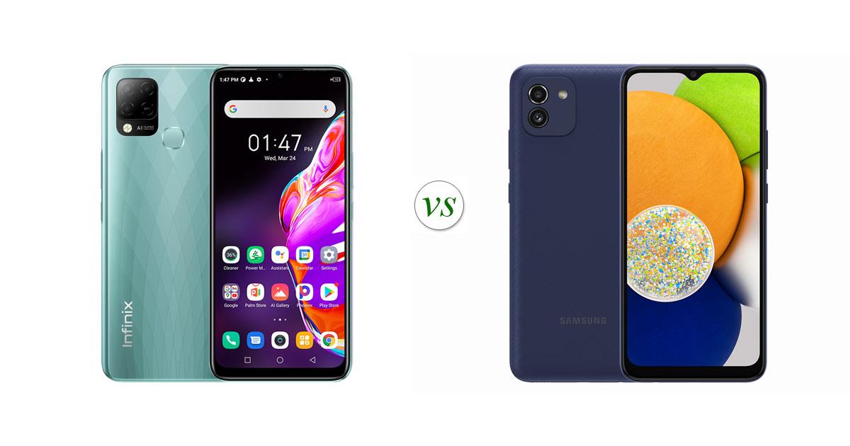 samsung a03 vs infinix hot 10