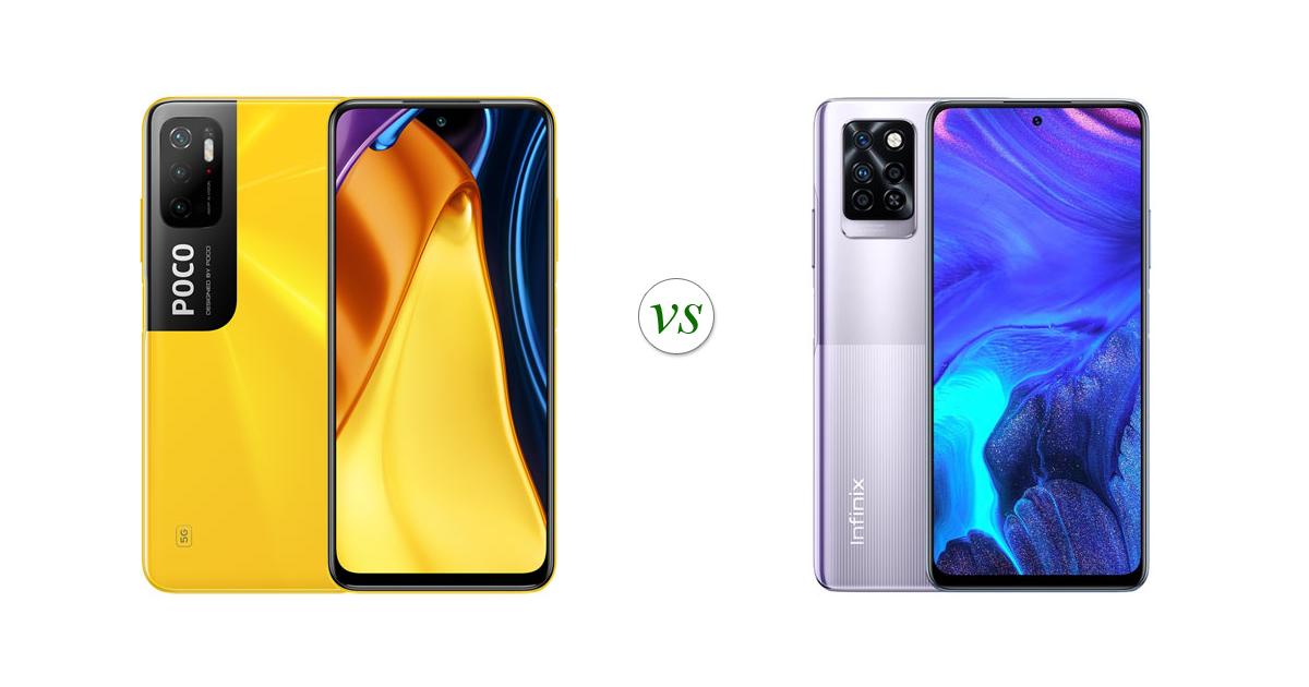 infinix note 10 pro nfc vs poco m3 pro 5g