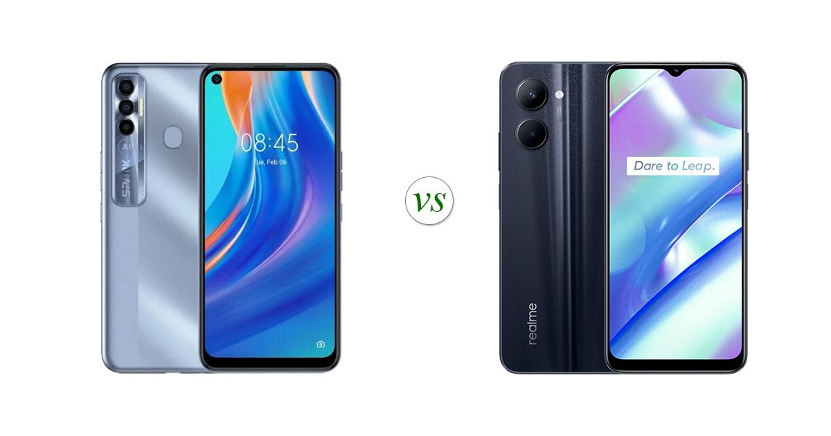 realme note 50 vs tecno spark 7 pro