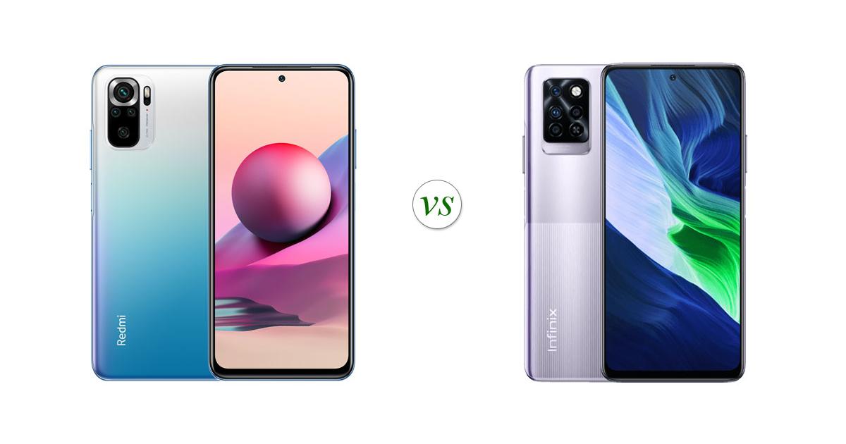 infinix gt 10 pro vs redmi note 10s