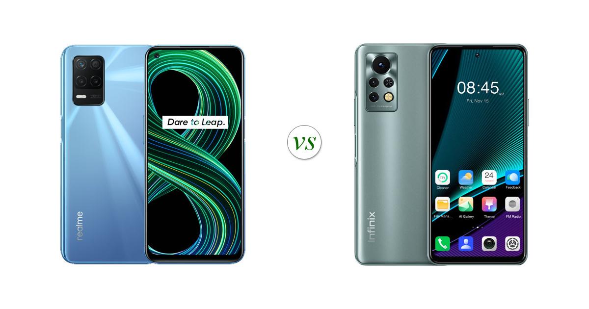 infinix hot 11s vs realme 8 5g