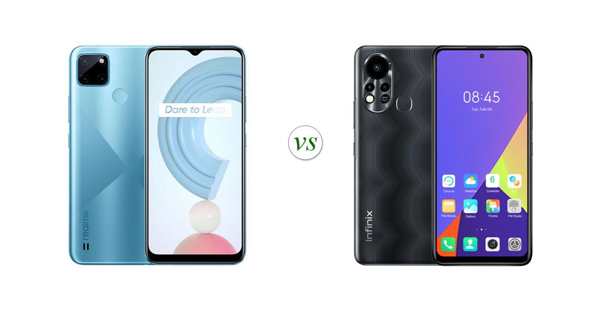 infinix hot 11s vs realme c21y