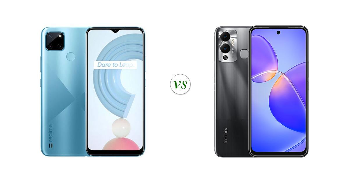 realme c21y vs infinix hot 12 play