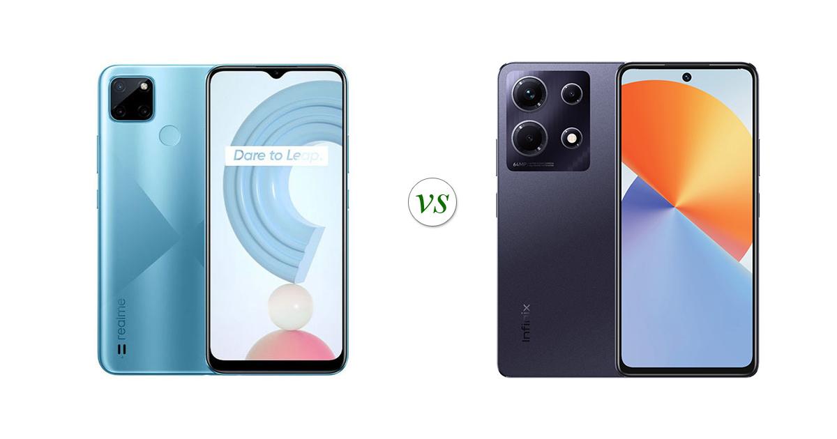 realme c21y vs infinix hot 11