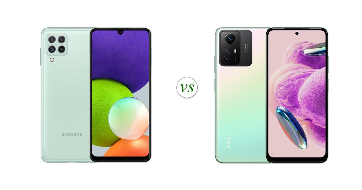 samsung a22 vs xiaomi redmi note 11