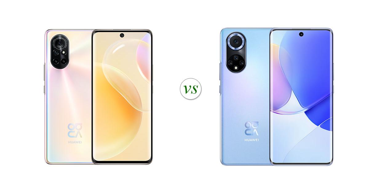 Huawei nova 8 vs Huawei nova 9: Side by Side Specs Comparison