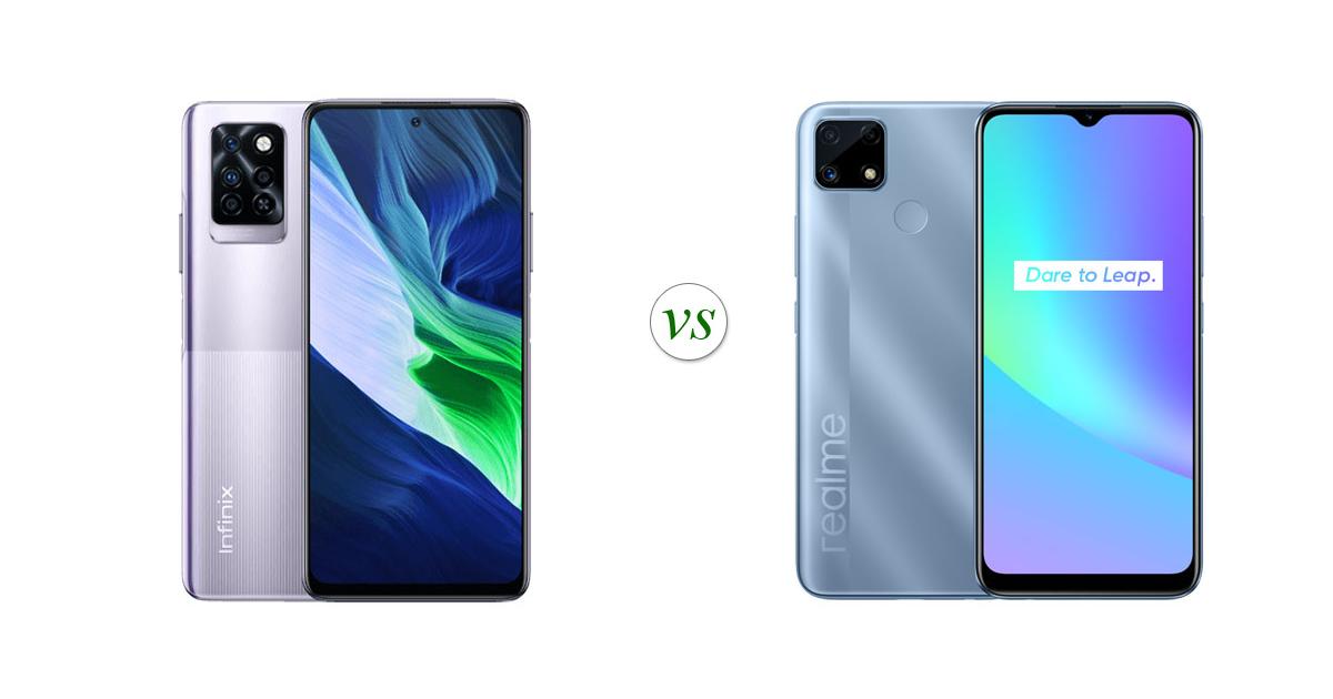 realme c35 vs infinix note 10