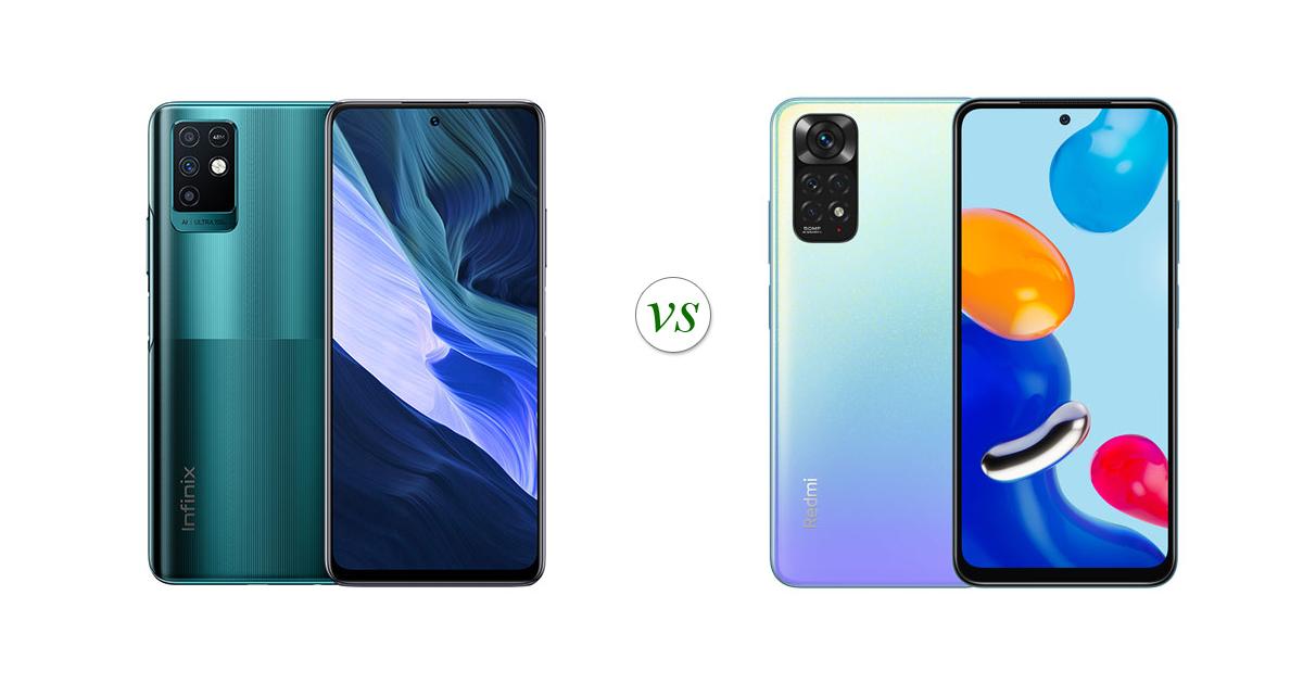 redmi note 10 vs infinix note 11 nfc