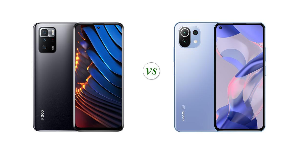 mi 11 lite ne vs poco x3 gt