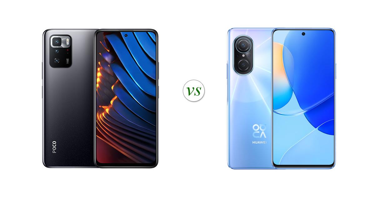 poco x3 vs realme 9 se