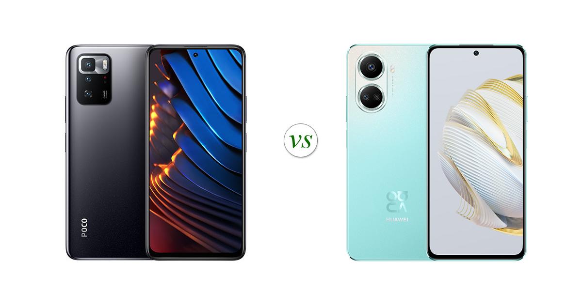 nova 9 vs poco x3 gt