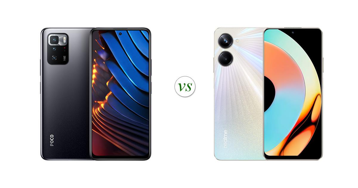 realme 10 pro vs poco x4 gt