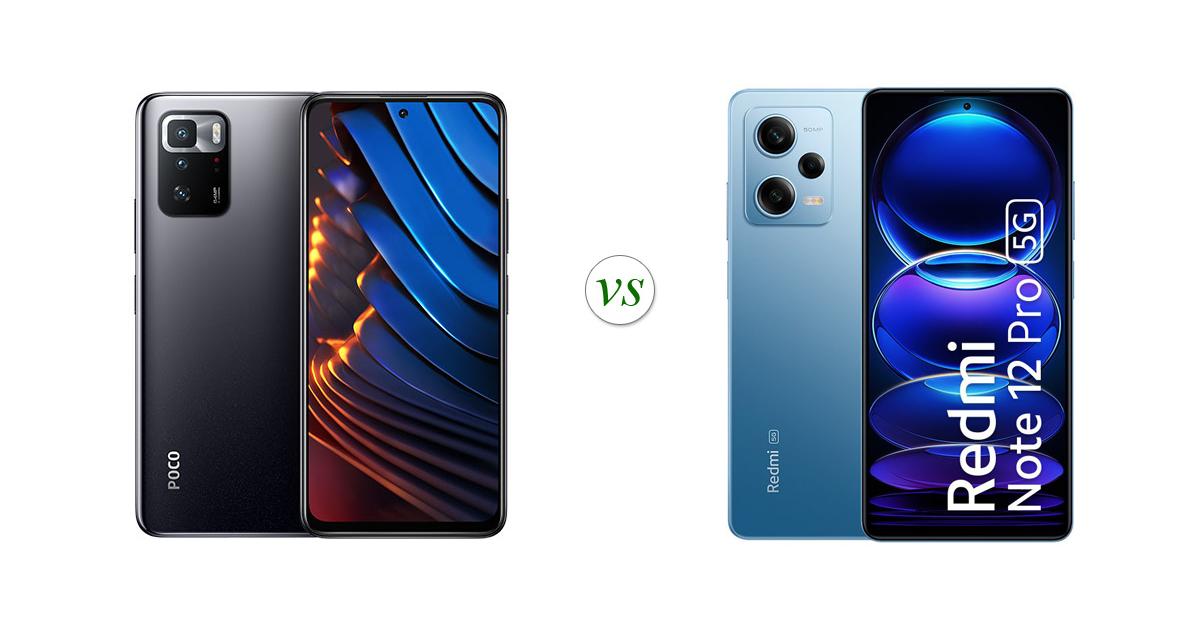 poco x3 gt vs redmi note 12 pro